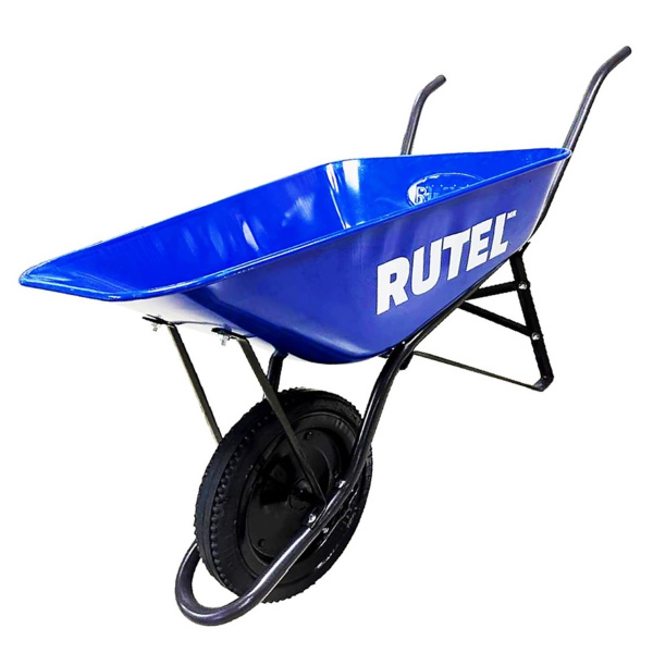 CARZ007 Carretilla construcción ruedas macizas 85 litros - Imagen 1
