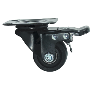 Rueda giratoria con freno de polipropileno 2plg (rotarven)