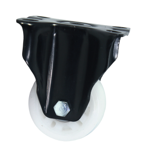 Rueda fija de polipropileno blanca 3plg (rotarven)