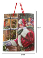 Bolsa Regalo Navidad Santa Claus Noel Navideña - Imagen 2
