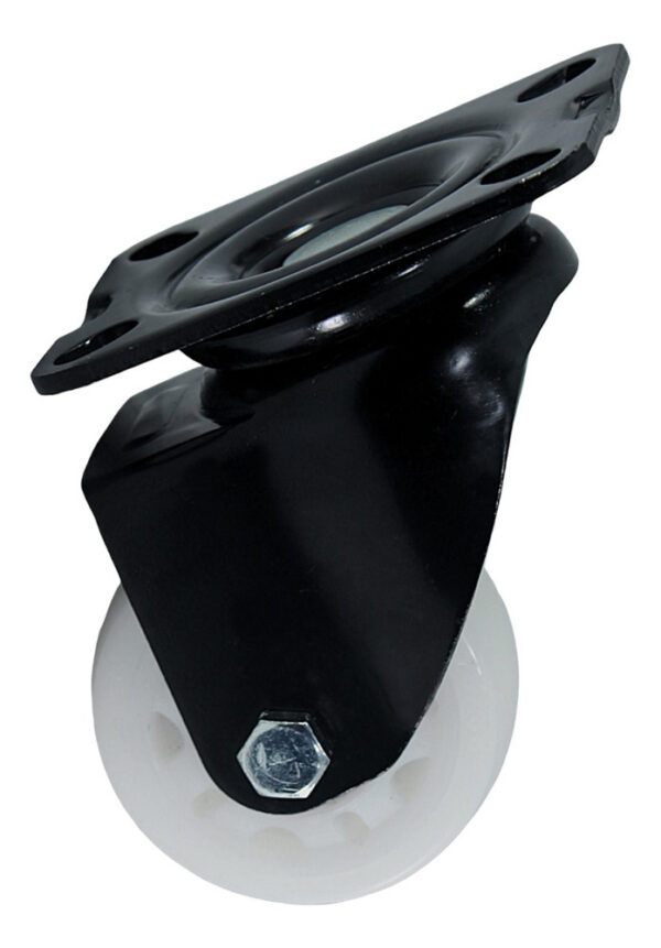 Rueda Giratoria 3pLG Industrial Mueble Base Acero 80kg - Imagen 1