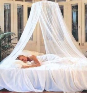 Mosquitero De Cama Zio 250x200 Cm Poliestireno Blanco - Imagen 3