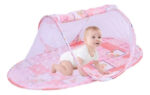 Mosquitero Portátil Ovalado Plegable Bebes Cuna Siesta