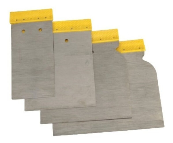 Espátula Para Latonero Metálica 4 Piezas Americana Caracas - Imagen 1