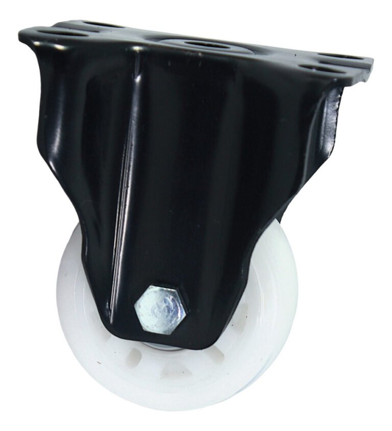 609886-MLV91349664466_092025 Rueda Fija 3pLG Industrial Mueble Base Acero 80kg - Imagen 1