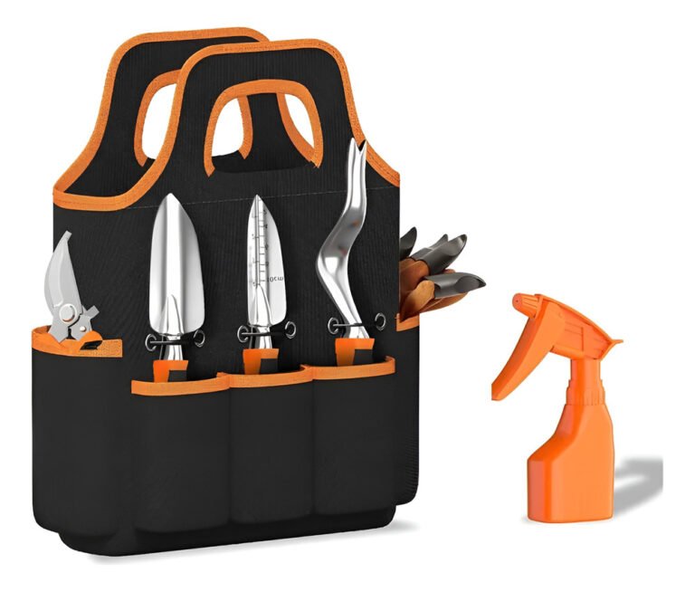 Kit Jardinería 10 Piezas Guantes Rodillera Herramienta Podar - Imagen 2