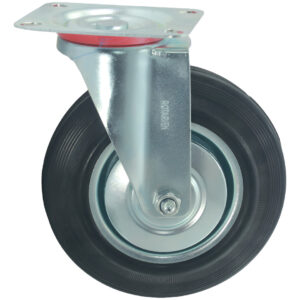 Rueda Continental Industrial Giratoria 8 PuLG C/ Base 150kg