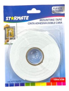 Cinta Doble Faz De 3/4 X 5 Mts Marca Mounting Tape - Imagen 2