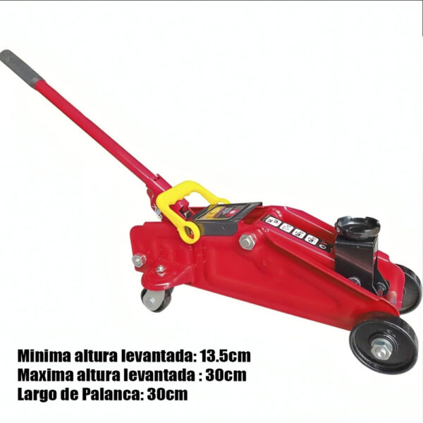 Gato Caimán Hidráulico 2 Toneladas Carro Camioneta Mecánico - Imagen 5