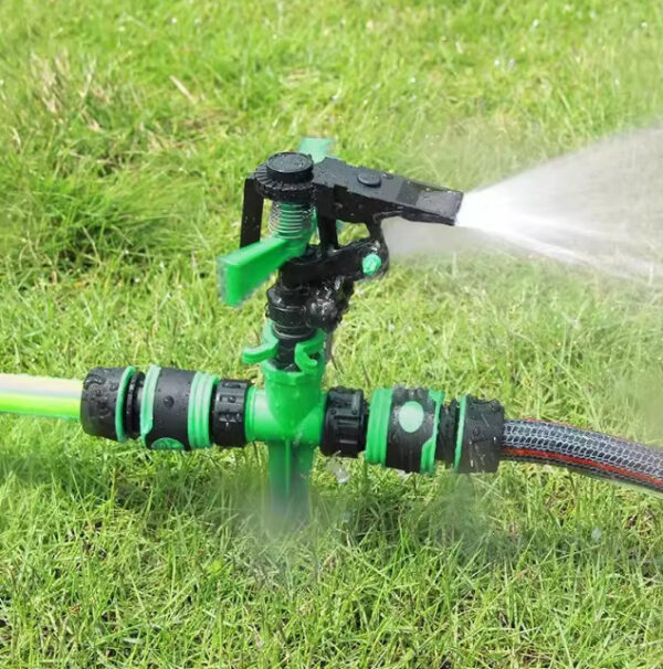 Aspersor Rociador De Riego Jardín Con Estaca - Imagen 4