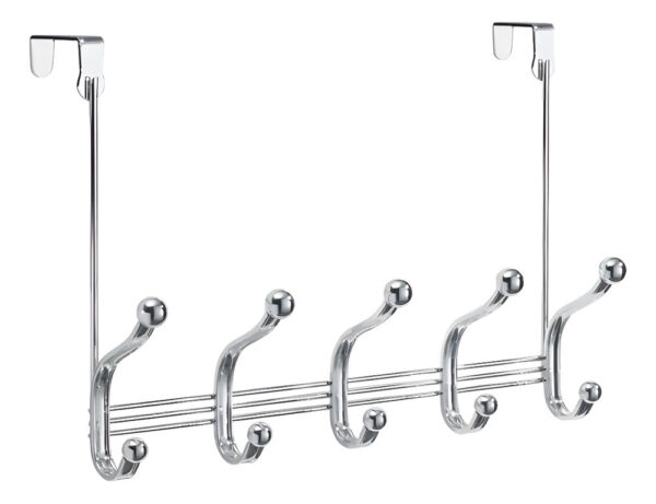 Perchero Metálico Para Colgar Acero Inoxidable 5 Ganchos - Imagen 1