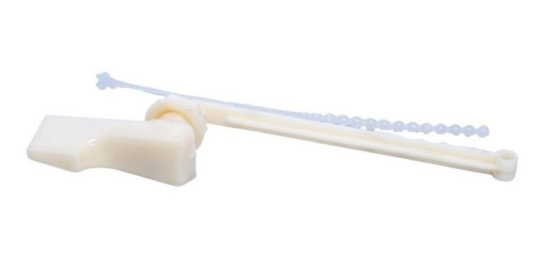 Balancin Manija Lateral Plastica Con Cadena Poceta Wc Jomai - Imagen 1