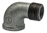Conexión Codo Cachimbo Galvanizado De 1/2