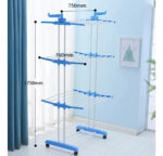 Tendedero Ropa Plegable Fácil De Guardar Exterior E Interior - Imagen 8