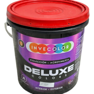 Pintura Blanco Mate Lavable Cuñete Clase A Deluxe