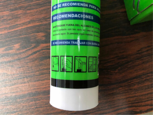 Silicon Sellante Transparente Antihongos Marca Q7 280m | Zio - Imagen 8