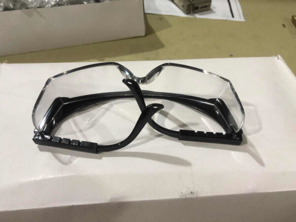 Lentes De Seguridad Protectores Transparentes Ajustables - Imagen 6