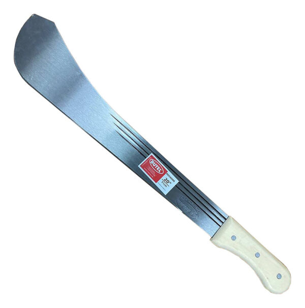 Machete Rozador Liniero 20 Pulgadas 3 Canales Mango Madera - Imagen 1