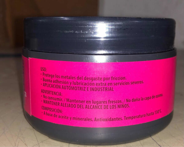 Grasa Fibrosa Roja 250gramos Económica | Zio - Imagen 2