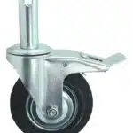 Rueda Para Andamio 6 Pulgadas Con Freno Marca Rotarven 120kg - Imagen 2