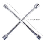 Llave Cruz 14 Pulgadas Universal Carro Camioneta 17-19-21-23 - Imagen 2