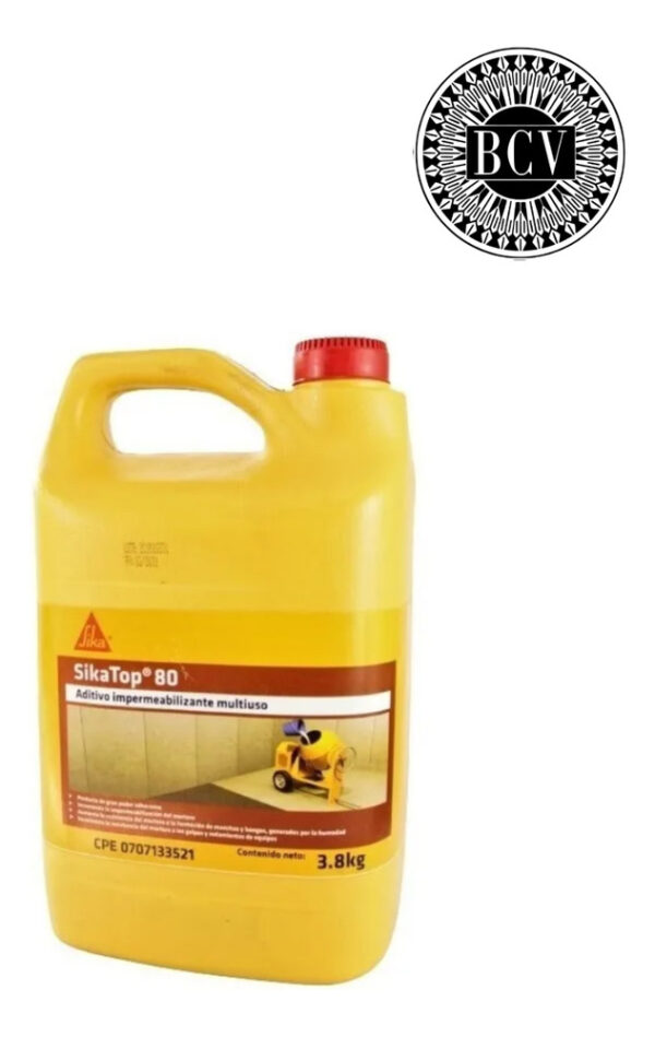 Sika Top-80 En Galón Adherente E Impermeable - Imagen 1