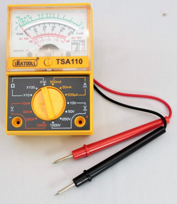 Tester Analógico Multimetro Probador De Corriente - Imagen 2