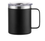 Vaso Térmico Cooler Taza De Café Acero Antiderrame 12oz - Imagen 2