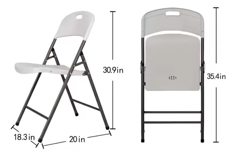 Silla Plegable Resistente Plegable Exterior Interior Eventos - Imagen 5