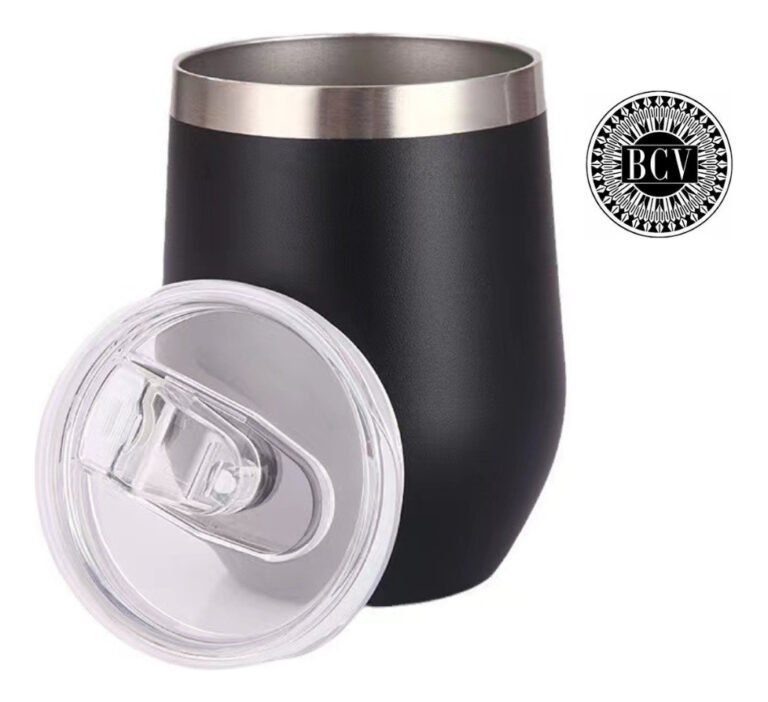661354-MLV91554156284_092025 Vaso Térmico Cooler Vino Copa Termo 12 Oz Acero Inoxidable - Imagen 1