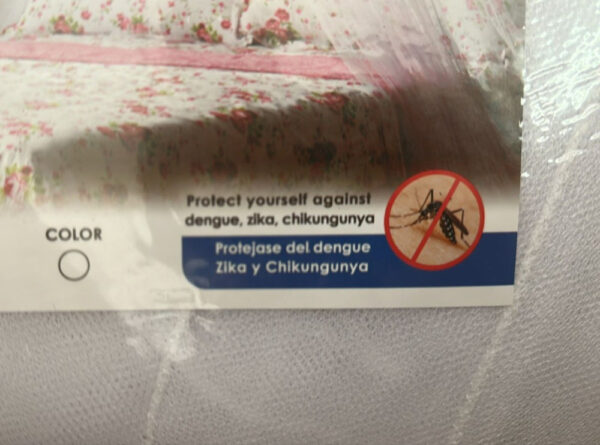 Malla Mosquitero Para Cama Matrimonial Individual Blanco - Imagen 6