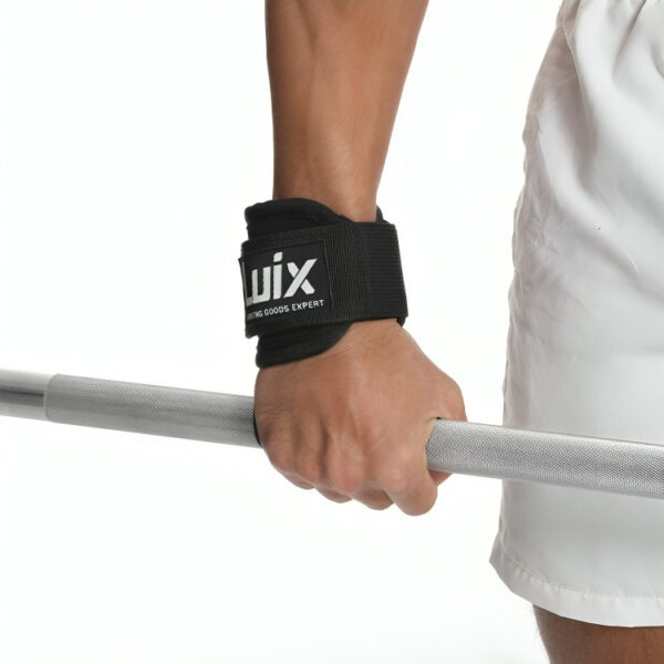 Muñequera Correa Levantamiento Peso Straps Gym Pesas Barras - Imagen 4