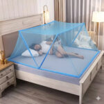 Malla Mosquitero Cama Matrimonial Grande Plegable 160x190cm - Imagen 2