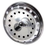 Cesta Desague Fregadero Lavamano Metálica Acero Inoxidable