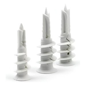 Anclaje Ramplug Plástico Drywall Número 8 X 100und