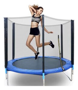 Trampolín Cama Elástica Familiar Fiesta Niños 1.4m - Imagen 2