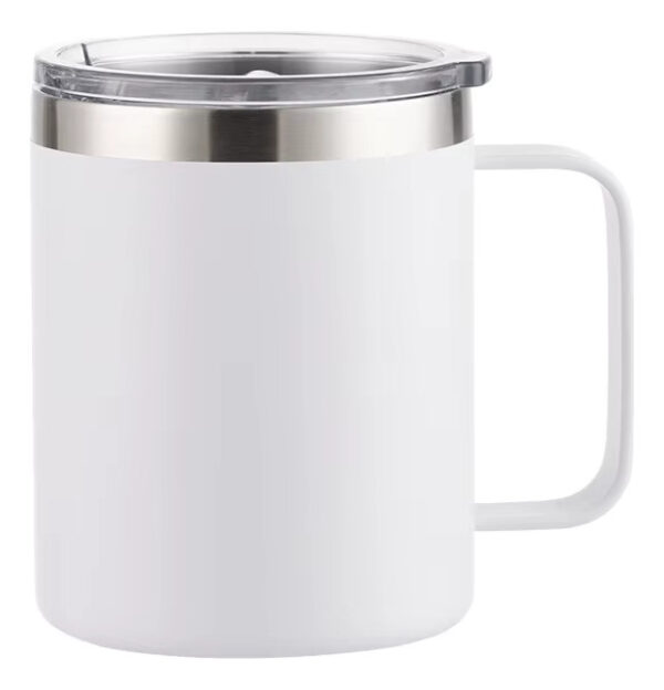 Vaso Térmico Cooler Taza De Café Acero Antiderrame 12oz - Imagen 4