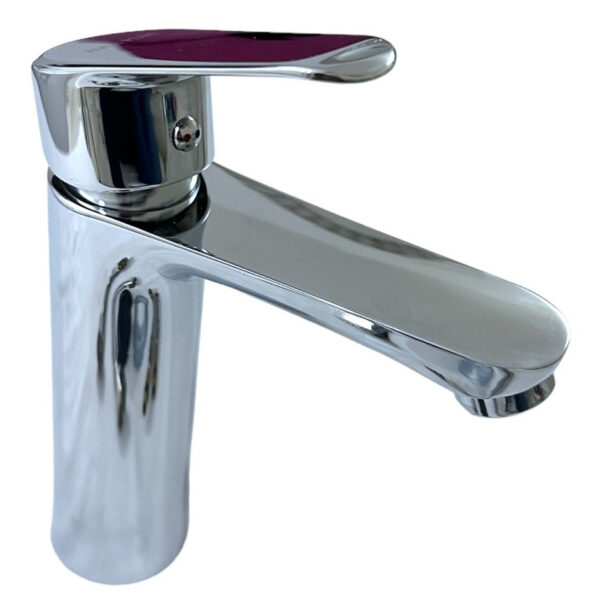 Griferia Grifo Llave Para Lavamano Monomando Acero - Imagen 3