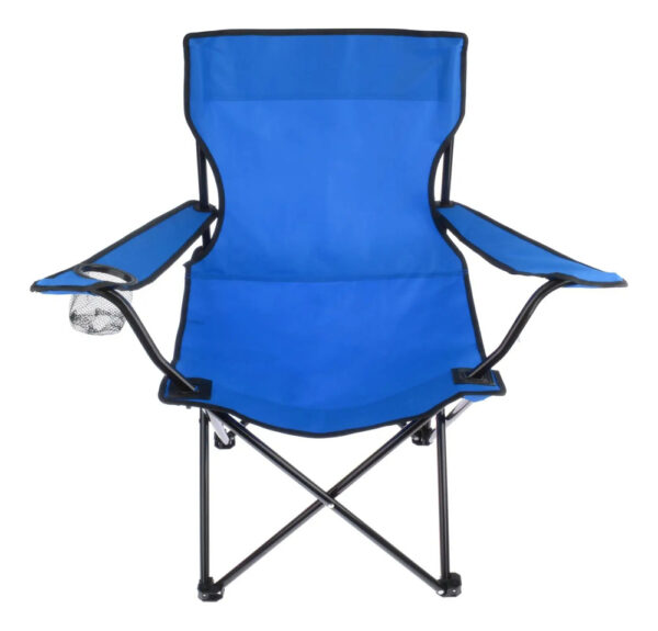 Silla Playera Grande Plegable Playa Camping Porta Vaso - Imagen 4