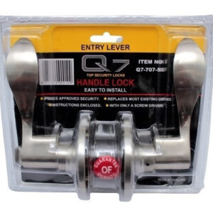 Cerradura De Manilla Para Puerta Cromada