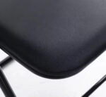 Silla Metálica Plegable Resistente Acolchada Portátil - Imagen 4