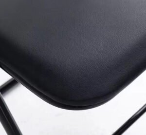 Silla Metálica Plegable Resistente Acolchada Portátil - Imagen 4