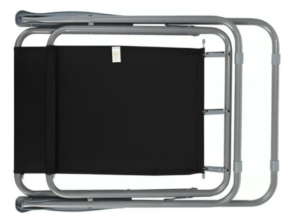 Silla Playera Grande Plegable Metálica Playa Camping - Imagen 3