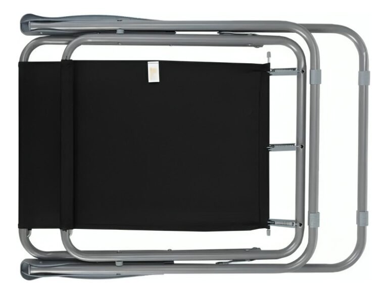 Silla Playera Grande Plegable Metálica Playa Camping - Imagen 3