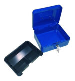 Caja Chica Metálica Seguridad Para Tu Dinero 20 X 16 X 9 Cm - Imagen 2