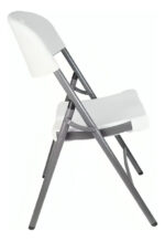 Silla Plegable Resistente Plegable Exterior Interior Eventos - Imagen 3