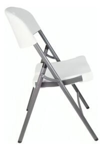 Silla Plegable Resistente Plegable Exterior Interior Eventos - Imagen 3