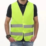 Chaleco Reflectivo Tipo Poliéster Seguridad Vial Con Cierre - Imagen 4