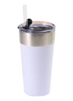 Vaso Térmico Cooler Cervecero Con Destapador Y Pitillo 20oz - Imagen 3