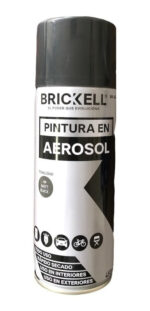 Pintura En Spray Aerosol 450ml Color Negro Mate